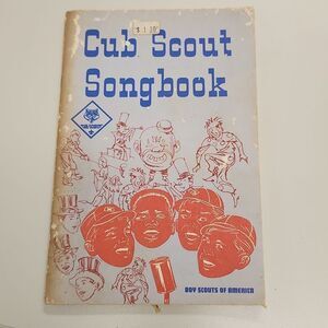 BSA Cub Scout Song Book 1985